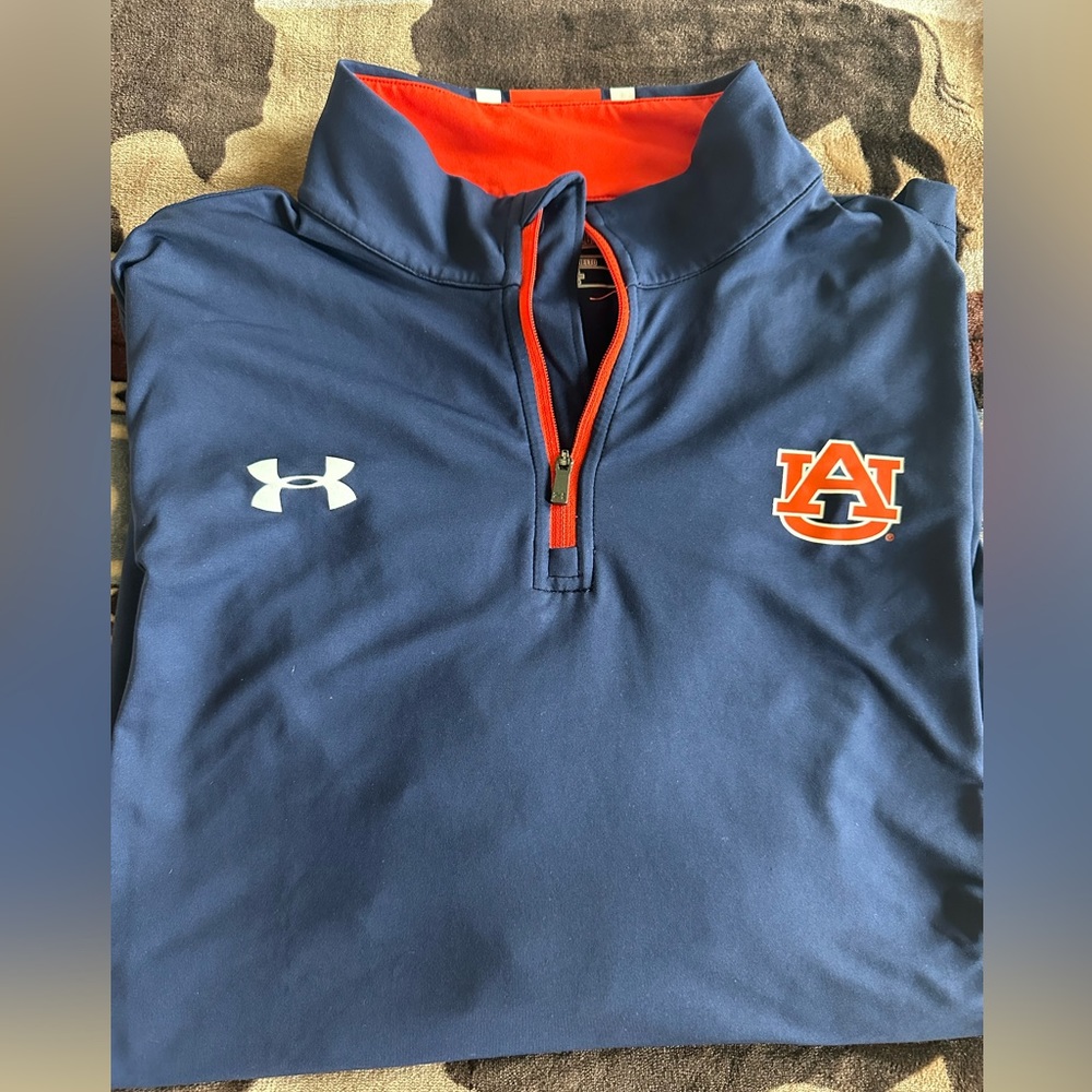 Large Under Armour Auburn 1/4 Zip
